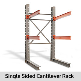 Cantilever Racks in a Row